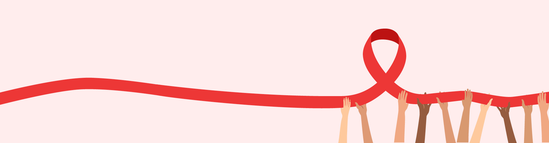 Banner image of a red ribbon