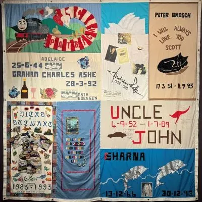 Decorative image of SA quilt