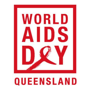 QLD World Aids Day logo